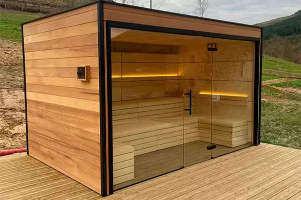 Sauna exterior