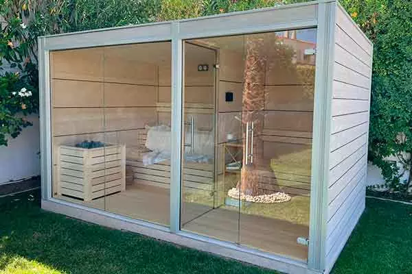 Sauna para exterior