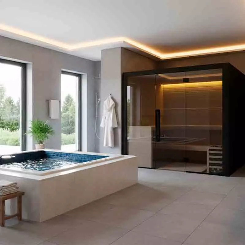 Sauna seca tradicional 210 - Saunas en kit Argysan