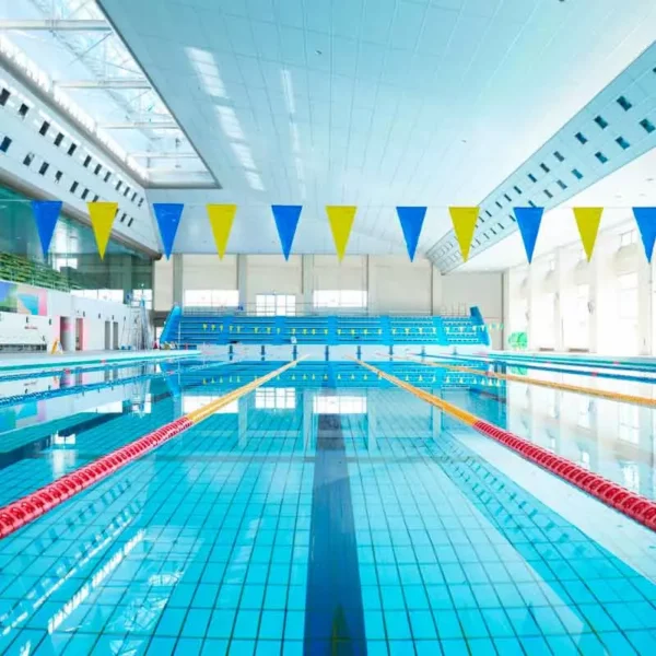 Banderolas para piscina - material de competición
