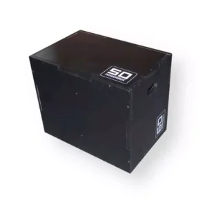 cajón pliométrico madera negro