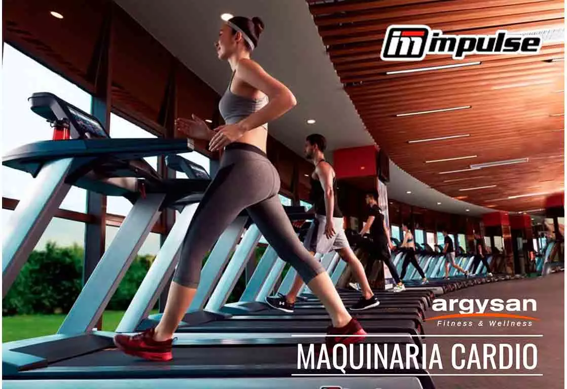 Portada catálogo equipamiento cardio Impulse