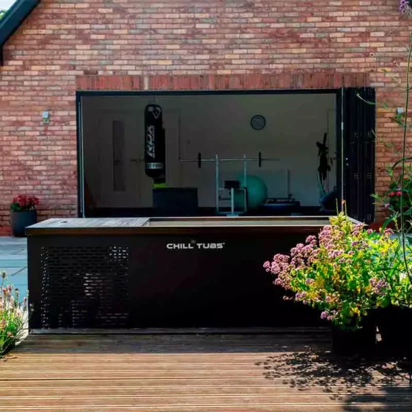 Chill Tub original en el exterior