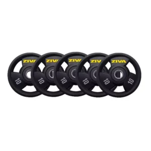 Discos virgin rubber grip negro-amarillo ziva