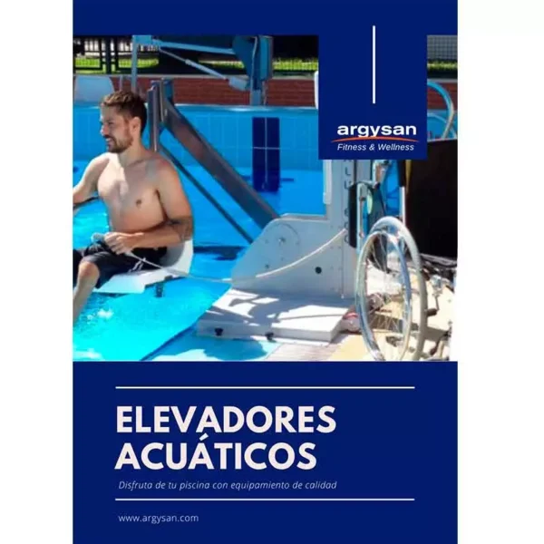 Catálogo Argysan de elevadores acuáticos para piscinas