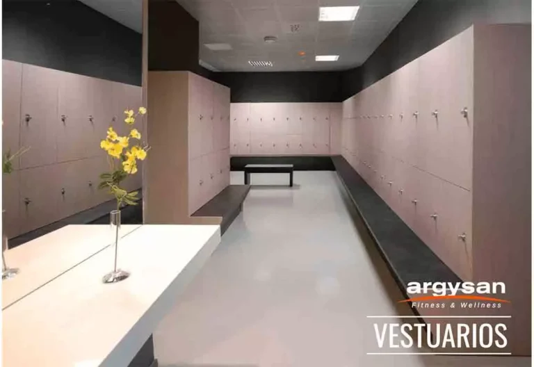 Catálogo de equipamiento para vestuarios