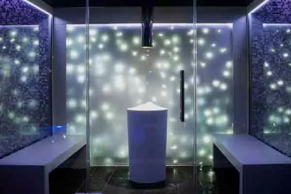 ¿CÓMO FUNCIONA UNA SAUNA SECA O FINLANDESA? 9 fuente de hielo en spa