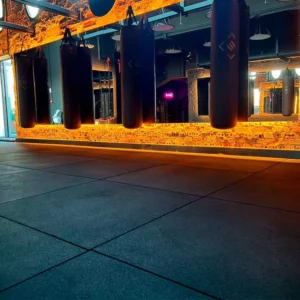 Loseta de caucho negro