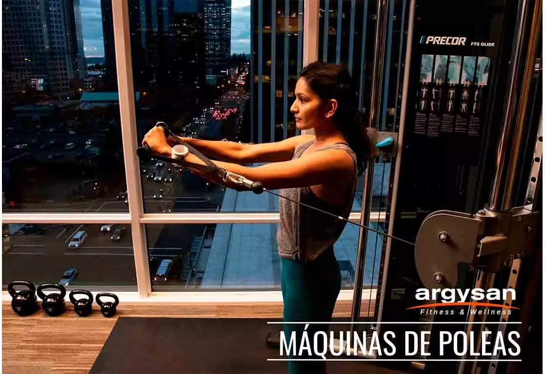 Catálogo de máquinas de poleas