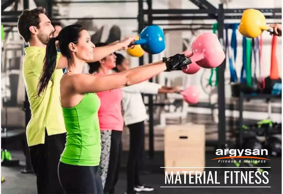 Catálogo de material de fitness Argysan