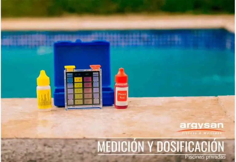 Catálogo de medición y dosificación para piscinas privadas