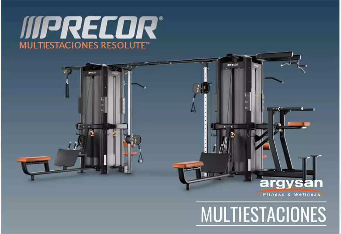 Catálogo de multiestaciones fitness Precor