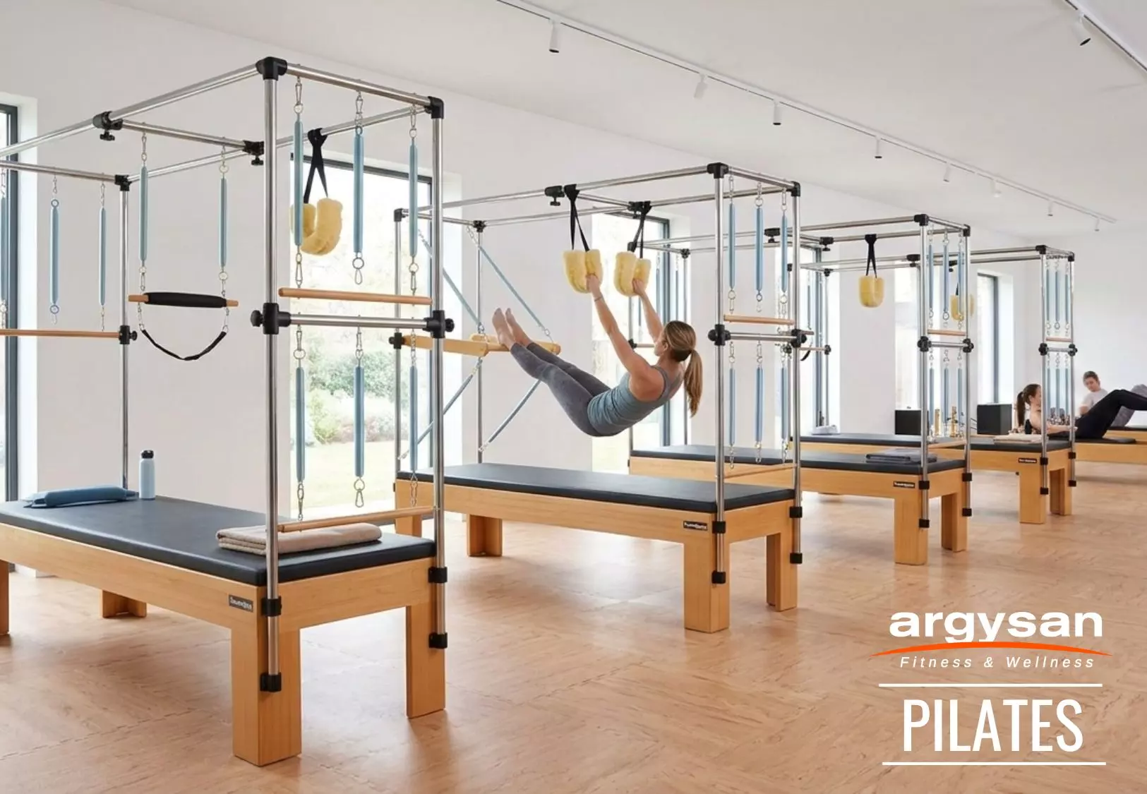 Catálogo de equipos de pilates Argysan