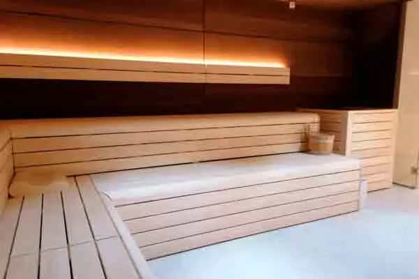 ¿CÓMO FUNCIONA UNA SAUNA SECA O FINLANDESA? 1 sauna finlandesa modelo paris
