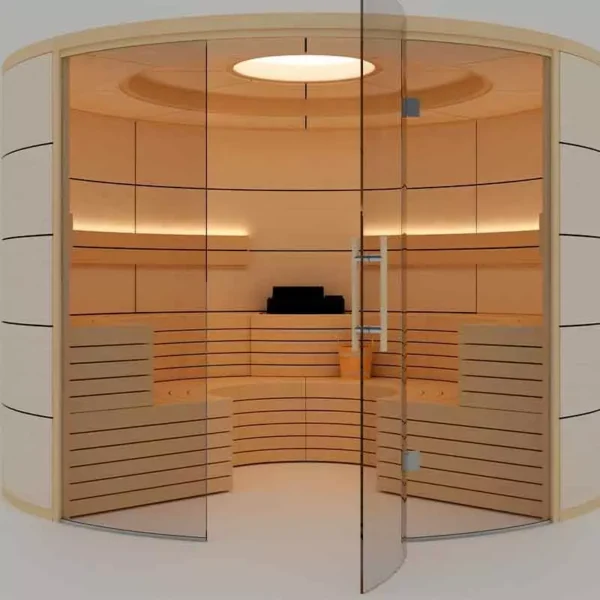 Diseño a medida Sauna modelo Round