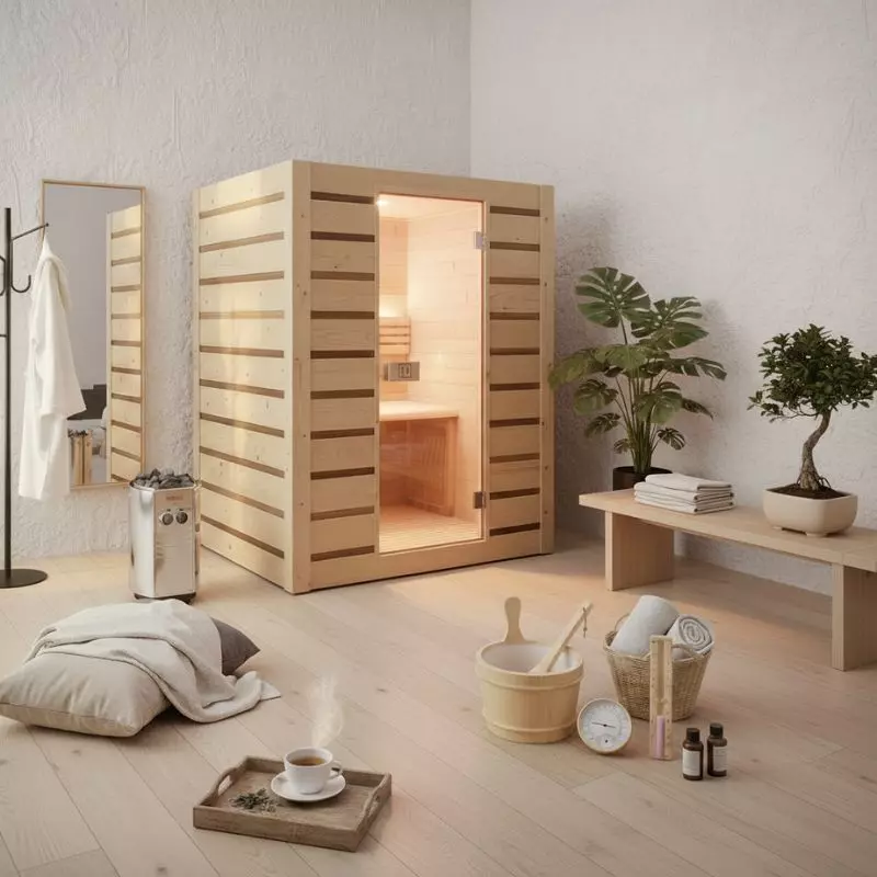 Sauna seca Eccolo - sauna tradicional en kit